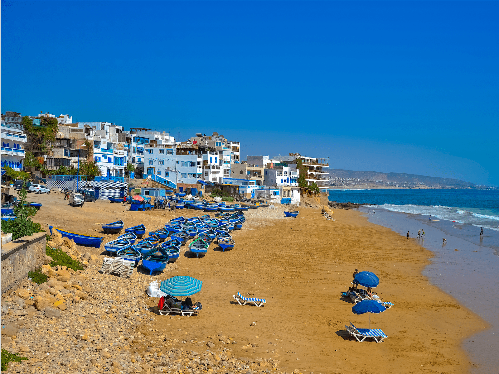 Agadir vers Taghazout Bay